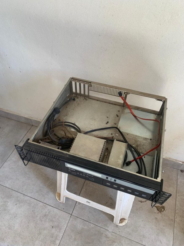 Gabinete rackeable Numata 3U