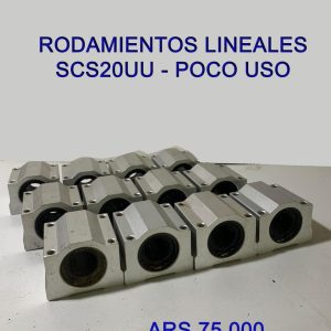 Rodamiento Lineal SCS20UU