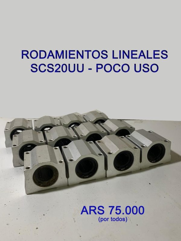 Rodamiento Lineal SCS20UU